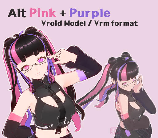 Alt vtuber model
